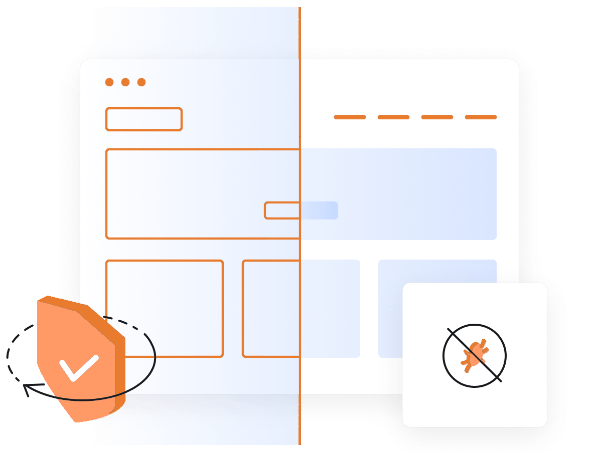 Website Security - Professional security features for your website